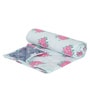 Multicolor Cotton Blend Floral 350 GSM Double Bed Comforter