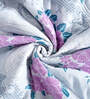 Multicolor Cotton Blend Floral 350 GSM Double Bed Comforter