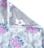 Multicolor Cotton Blend Floral 350 GSM Double Bed Comforter