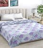 Multicolor Cotton Blend Floral 350 GSM Double Bed Comforter