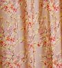Multicolor Floral Cotton Blend 5 Ft Blackout Rod Pocket Window Curtain
