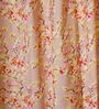 Multicolor Floral Cotton Blend 5 Ft Blackout Rod Pocket Window Curtain