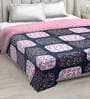 Multicolor Cotton Blend Geometric 350 GSM Double Bed Comforter