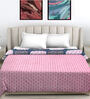 Multicolor Cotton Blend Geometric 350 GSM Double Bed Comforter