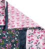 Multicolor Cotton Blend Geometric 350 GSM Double Bed Comforter