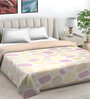 Multicolor Cotton Blend Geometric 350 GSM Double Bed Comforter