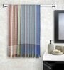 Multicolor Cotton Checked 151-200 GSM Bath Towel (Set of 5)
