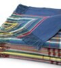 Multicolor Cotton Checked 151-200 GSM Bath Towel (Set of 5)