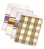 Multicolor Cotton Checkered 215 GSM Bath Towels Pack of 4