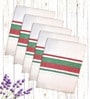 Multicolor Cotton Checkered 215 GSM Bath Towels Pack of 5