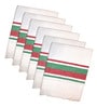 Multicolor Cotton Checkered 215 GSM Bath Towels Pack of 6