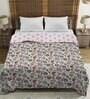 Multicolor Cotton Floral 120 GSM 1 Double Bed Dohar