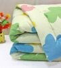 Multicolor Cotton Blend Floral 150 GSM  Double Comforter