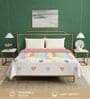 Multicolor Cotton Floral 150 GSM Double Bed AC Room Blanket