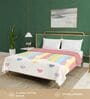 Multicolor Cotton Floral 150 GSM Double Bed AC Room Blanket