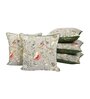 Multicolor Cotton Floral 16x16 inches Cushion Covers (Pack of 5)