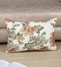 Multicolor Cotton Floral 18x12 inches Cushion Cover (1Pc)