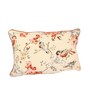 Multicolor Cotton Floral 18x12 inches Cushion Cover (1Pc)
