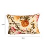 Multicolor Cotton Floral 18x12 inches Cushion Cover (1Pc)