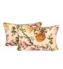 Multicolor Cotton Floral 18x12 inches Cushion Covers (Pack of 2)