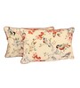 Multicolor Cotton Floral 18x12 inches Cushion Covers (Pack of 2)