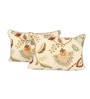 Multicolor Cotton Floral 18x12 inches Cushion Covers (Pack of 2)