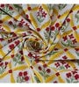 Yellow Cotton Floral 250 GSM Double Dohar