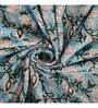 Blue Cotton Floral 250 GSM Double Dohar