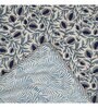 Blue Cotton Floral 250 GSM Double Dohar