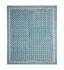 Blue Cotton Floral 250 GSM Double Dohar