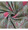 Green Cotton Floral 250 GSM Double Doha