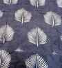Brown Cotton Floral 300 GSM Double Bed Reversible Comforter