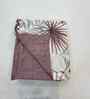 Purple Cotton Floral 300 GSM Double Bed Reversible Comforter
