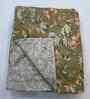 Cotton Floral 300 GSM Double Bed Reversible Comforter