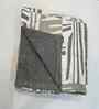 Cotton Absract 300 GSM Double Bed Reversible Comforter