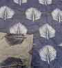 Brown Cotton Floral 300 GSM Double Bed Reversible Comforter