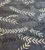 Grey Cotton 300 GSM Single Bed Reversible Comforter