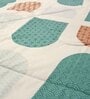 Multicolor Cotton Blend Geometric 150 GSM Double Comforter