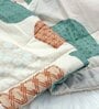 Multicolor Cotton Blend Geometric 150 GSM Double Comforter