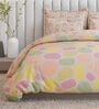 Multicolor Cotton Blend Geometric 150 GSM Single Comforter