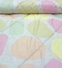 Multicolor Cotton Blend Geometric 150 GSM Single Comforter