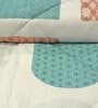 Multicolor Cotton Blend Geometric 150 GSM Single Comforter