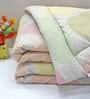 Multicolor Cotton Blend Geometric 150 GSM Single Comforter