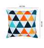 Multicolor Cotton Geometric 16x16 inches Cushion Cover Set of 2