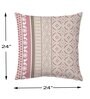 Multicolor Cotton Geometric 24x24 inches Cushion Covers (Pack of 2)