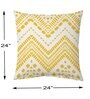 Multicolor Cotton Geometric 24x24 inches Cushion Covers (Pack of 2)