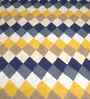 Multicolor Cotton Geometric 300 GSM Single Bed Reversible Comforter