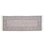 Grey Cotton Geometric 6 ft x 2 ft Inches Runner