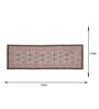 Brown Cotton Traditional 6 ft x 2 ft Inches Runner