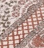 Brown Cotton Traditional 6 ft x 2 ft Inches Runner